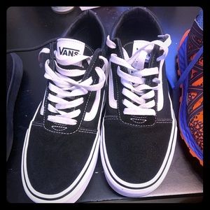 Vans black/white